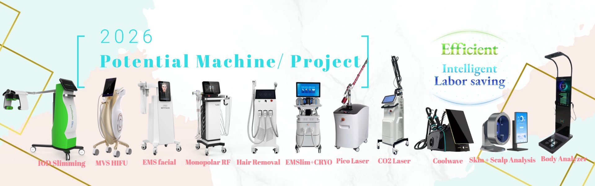 2026 urte berriko pisua galtzea aurpegia lifting depilatzeko makina leongbeauty konpainia